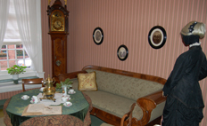 Das Onneken-Zimmer mit Biedermeiermï¿½beln